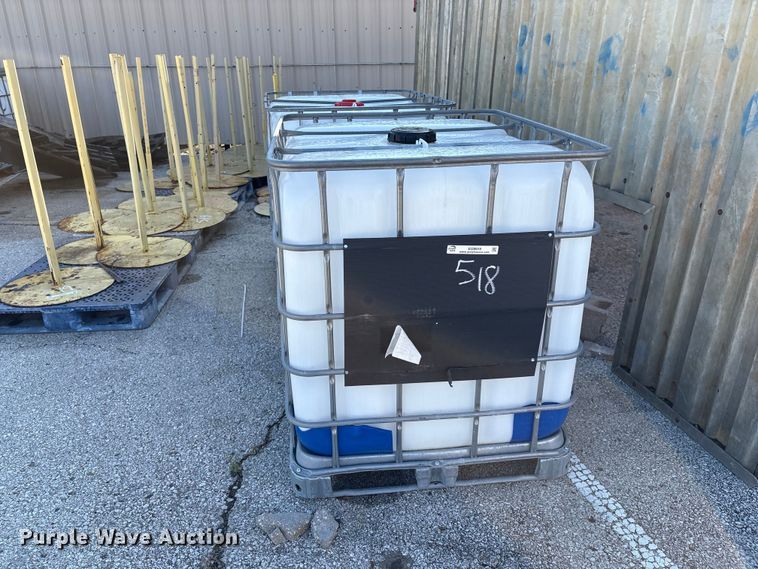 image for item EG8659 (2) 275 gallon totes