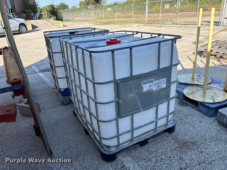 image for item EG8659 (2) 275 gallon totes
