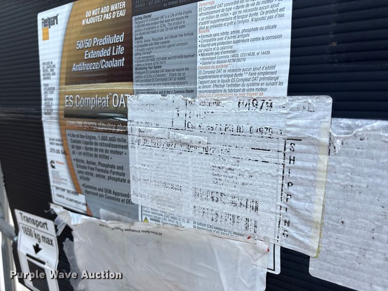 image for item EG8659 (2) 275 gallon totes