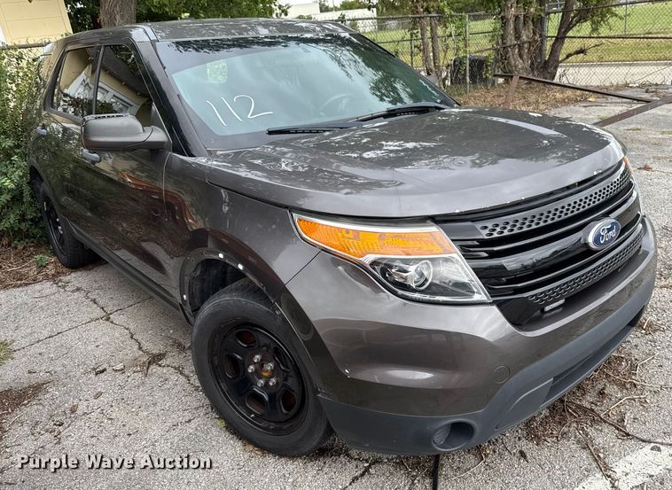 image for item EG8666 2015 Ford Explorer Police SUV