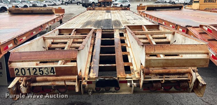 image for item EG8680 2012 Belshe BDT25 equipment trailer