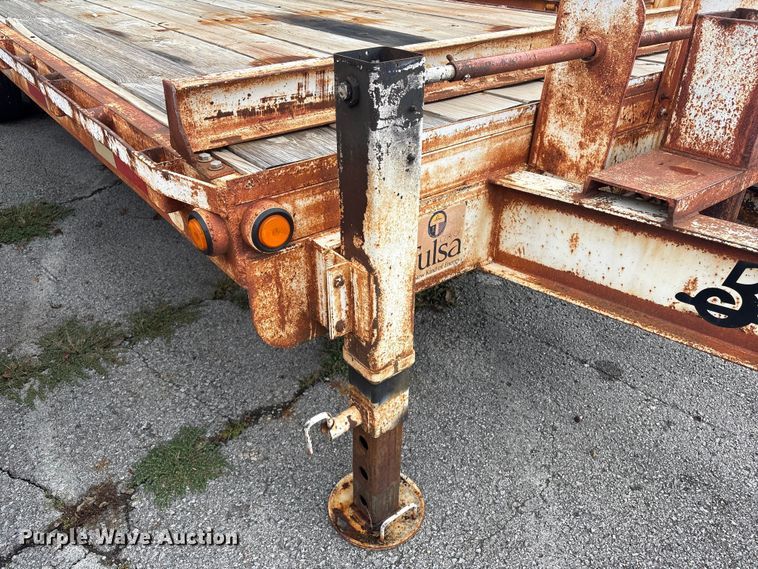 image for item EG8680 2012 Belshe BDT25 equipment trailer