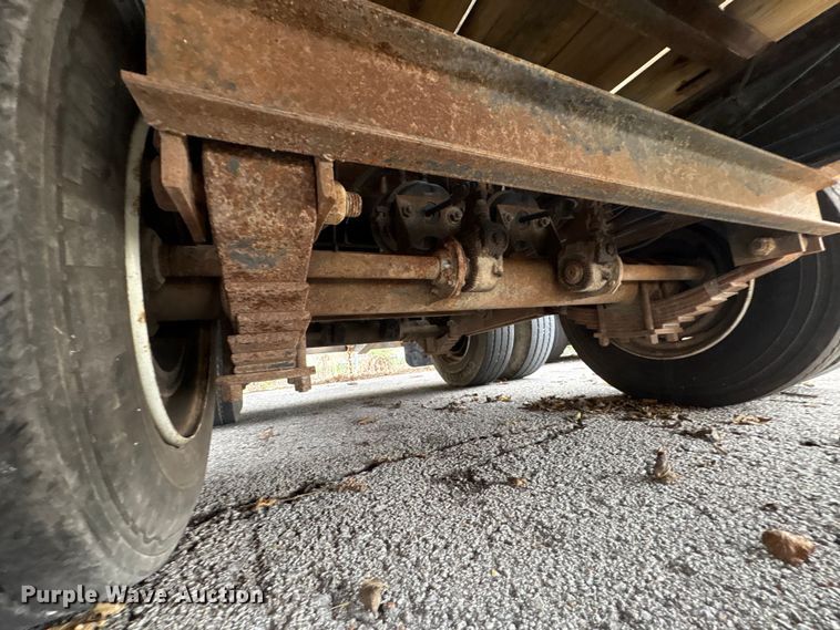 image for item EG8680 2012 Belshe BDT25 equipment trailer