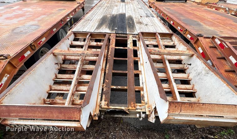 image for item EG8680 2012 Belshe BDT25 equipment trailer