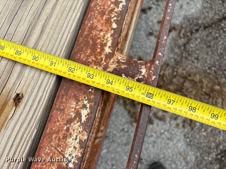 image for item EG8680 2012 Belshe BDT25 equipment trailer