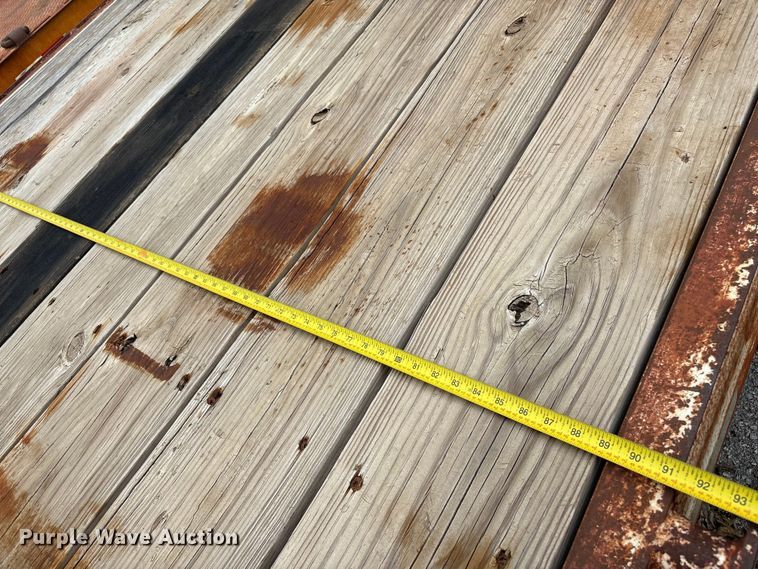 image for item EG8680 2012 Belshe BDT25 equipment trailer