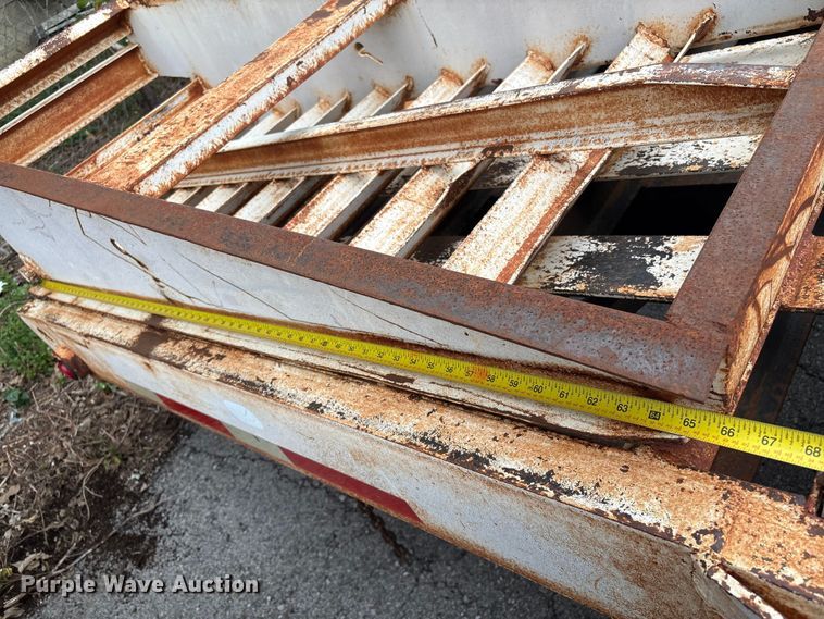 image for item EG8680 2012 Belshe BDT25 equipment trailer