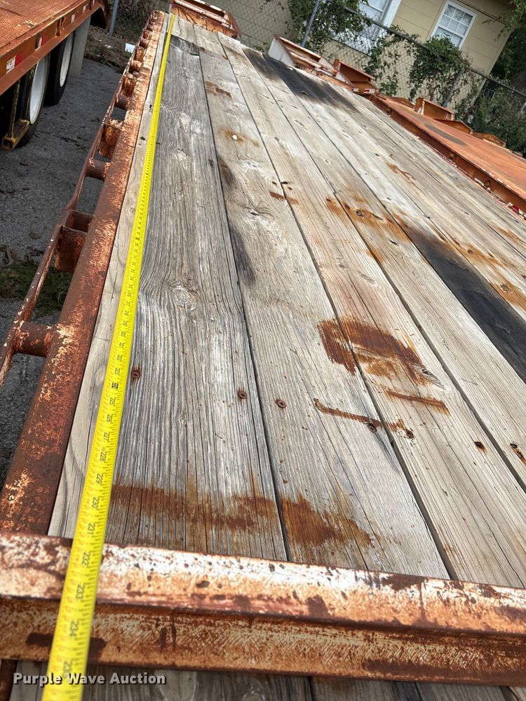 image for item EG8680 2012 Belshe BDT25 equipment trailer