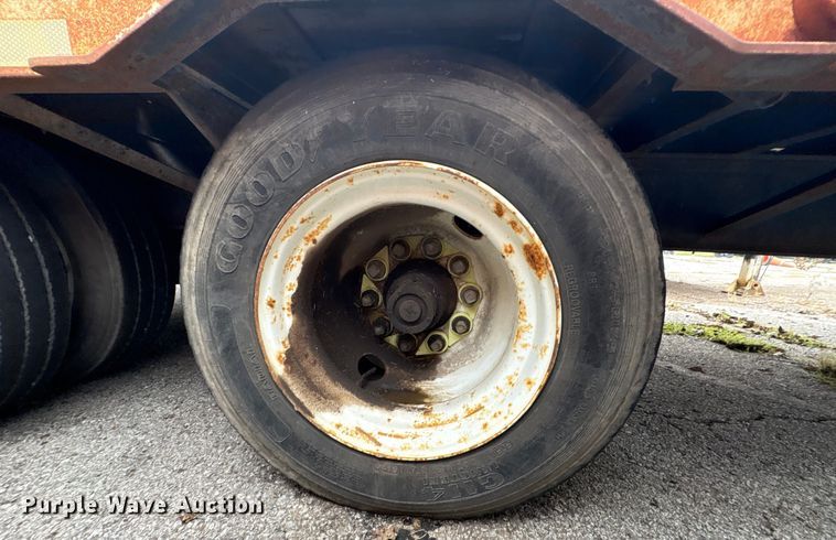 image for item EG8680 2012 Belshe BDT25 equipment trailer