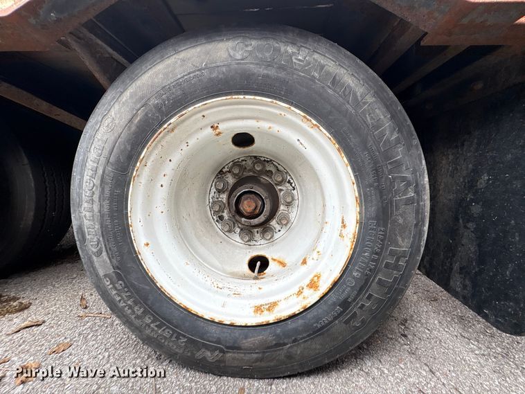 image for item EG8680 2012 Belshe BDT25 equipment trailer