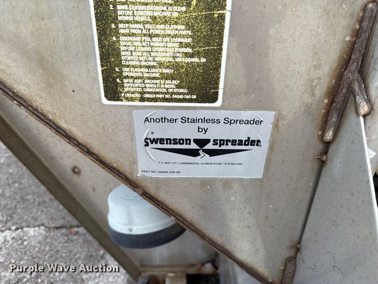 image for item EG8692 2003 Swenson Spreader