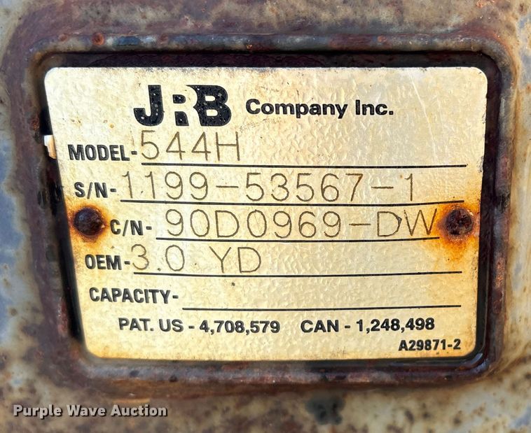 image for item EG8694 2000 John Deere 544H wheel loader