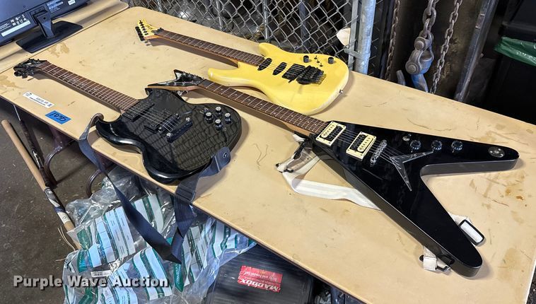 image for item EG8720 (3) guitars