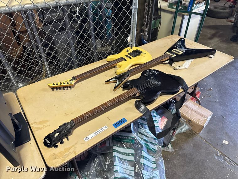 image for item EG8720 (3) guitars