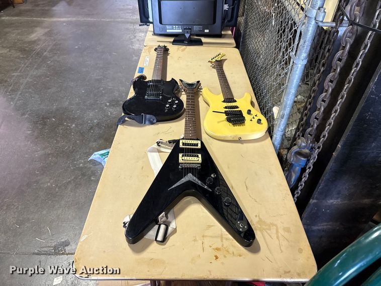 image for item EG8720 (3) guitars
