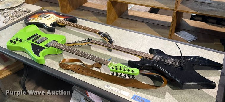 image for item EG8721 (3) guitars
