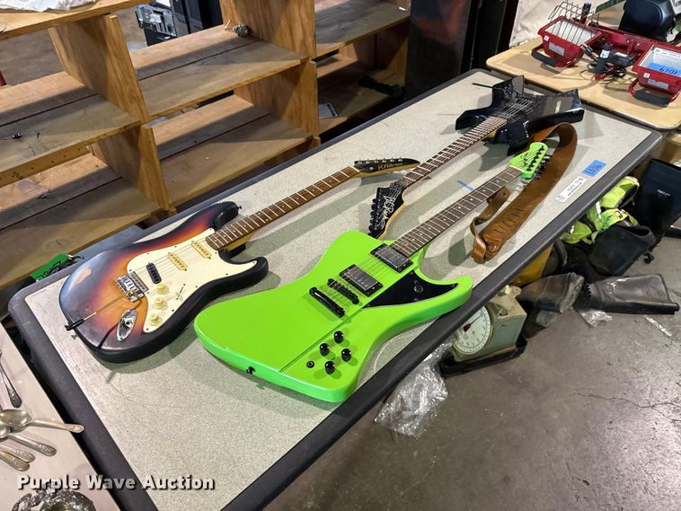 image for item EG8721 (3) guitars