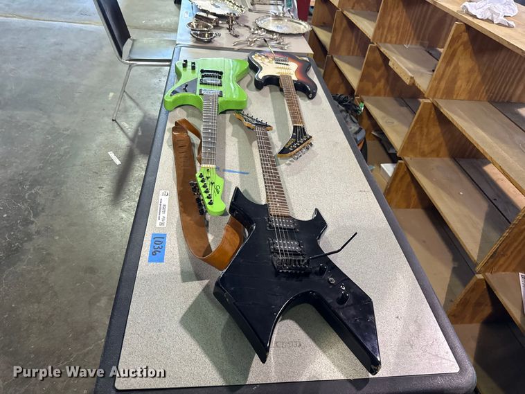 image for item EG8721 (3) guitars