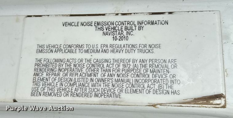 image for item EG8731 2011 International 7400  dump truck