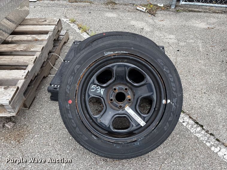 image for item EG8734 (2) Goodyear 245/55R18 tires