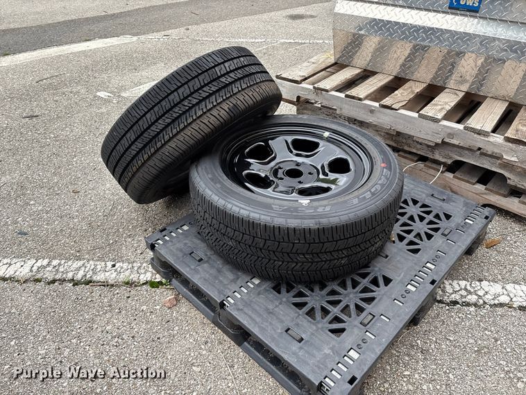 image for item EG8734 (2) Goodyear 245/55R18 tires