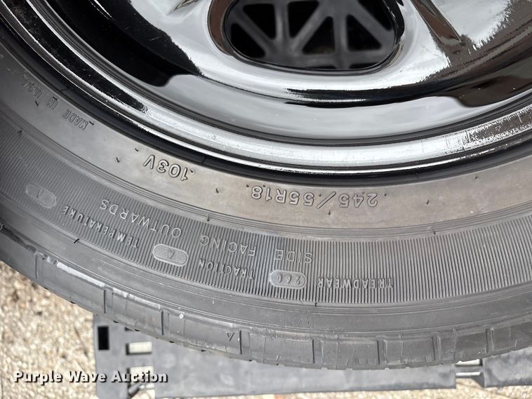 image for item EG8734 (2) Goodyear 245/55R18 tires