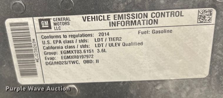 image for item EG8738 2014 GMC Acadia Denali SUV