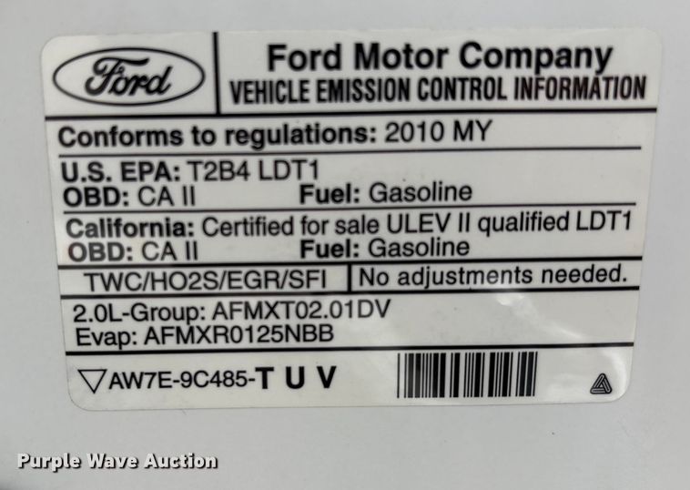 image for item EG8741 2010 Ford Transit Connect van