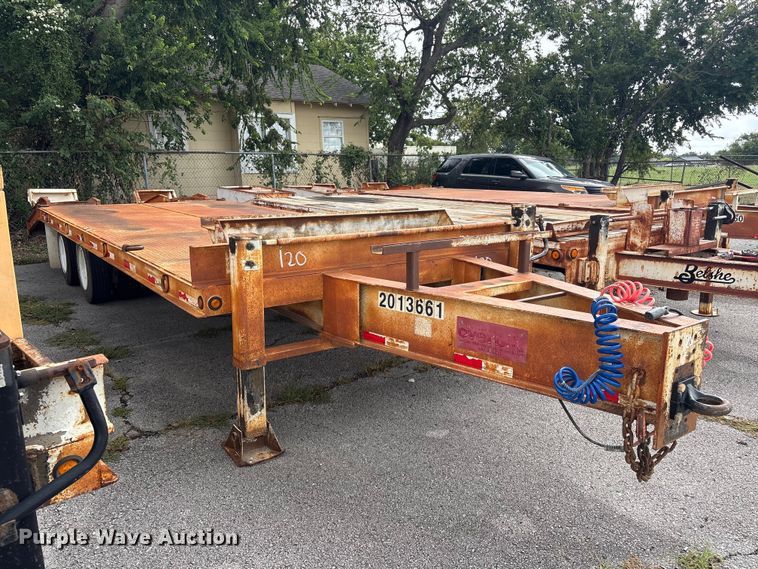 image for item EG8754 2013 Overbuilt equipment trailer