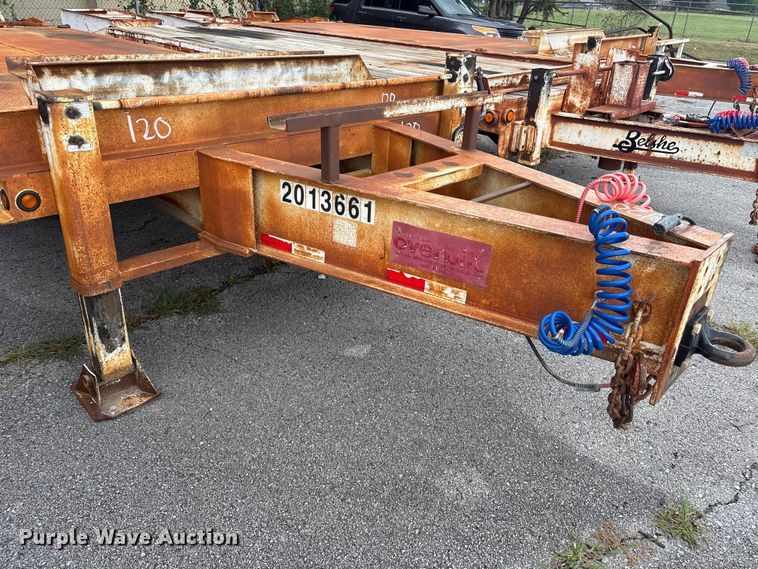 image for item EG8754 2013 Overbuilt equipment trailer