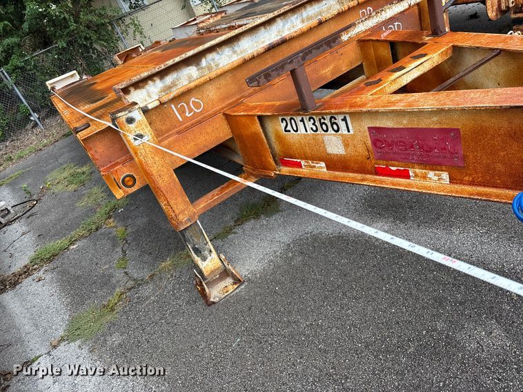 image for item EG8754 2013 Overbuilt equipment trailer