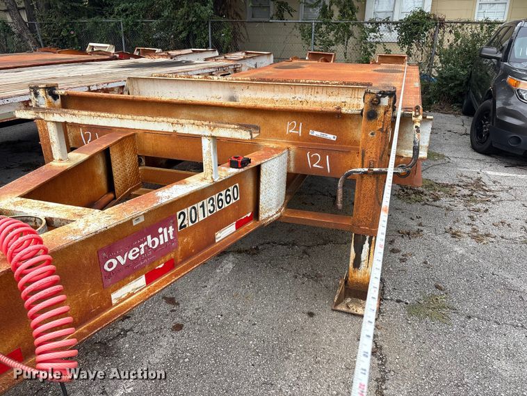 image for item EG8755 2013 Overbuilt equipment trailer