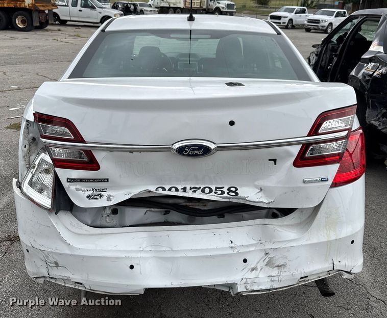 image for item EG8757 2017 Ford Taurus Police 