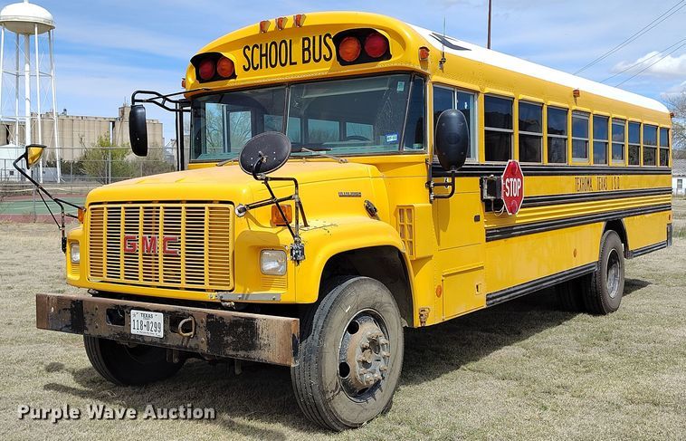 image for item EH0219 2002 Blue Bird school bus