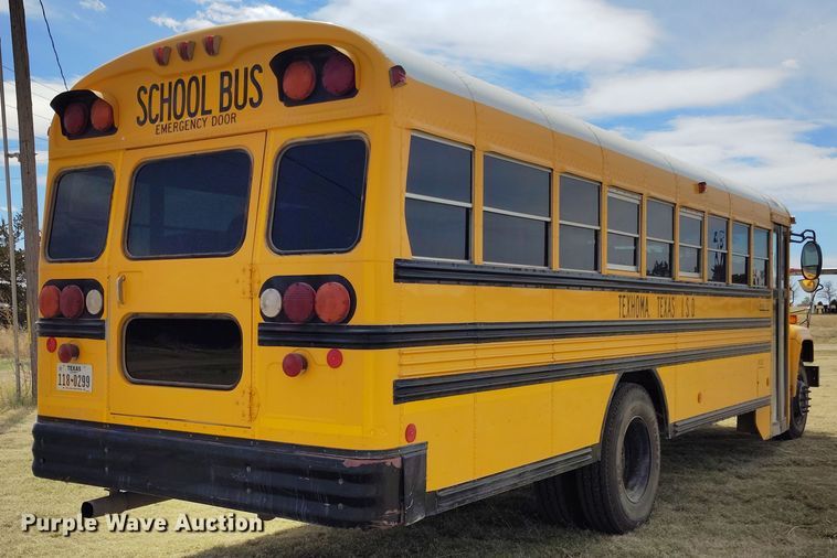 image for item EH0219 2002 Blue Bird school bus