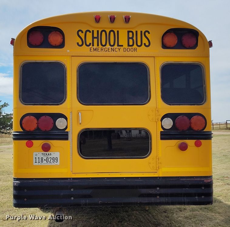 image for item EH0219 2002 Blue Bird school bus