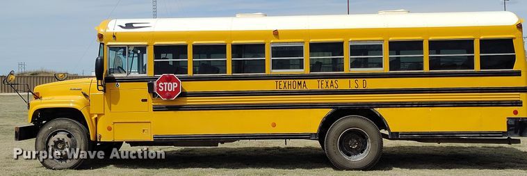 image for item EH0219 2002 Blue Bird school bus