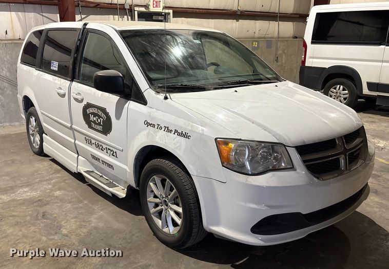 image for item EH7520 2015 Dodge Grand Caravan handicap accessible van
