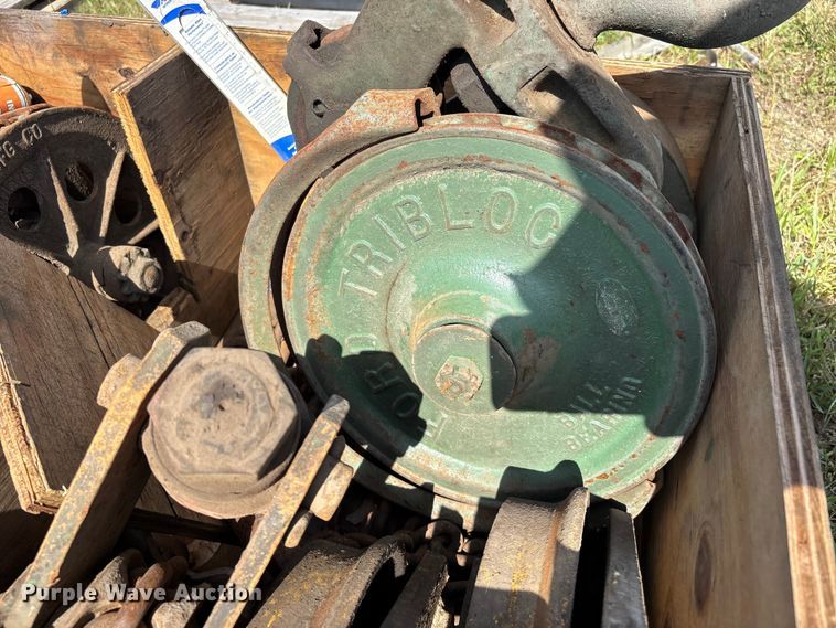 image for item EJ7662 (2) overhead chain hoists