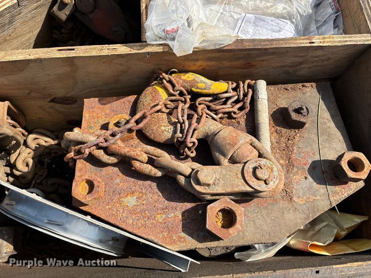 image for item EJ7662 (2) overhead chain hoists