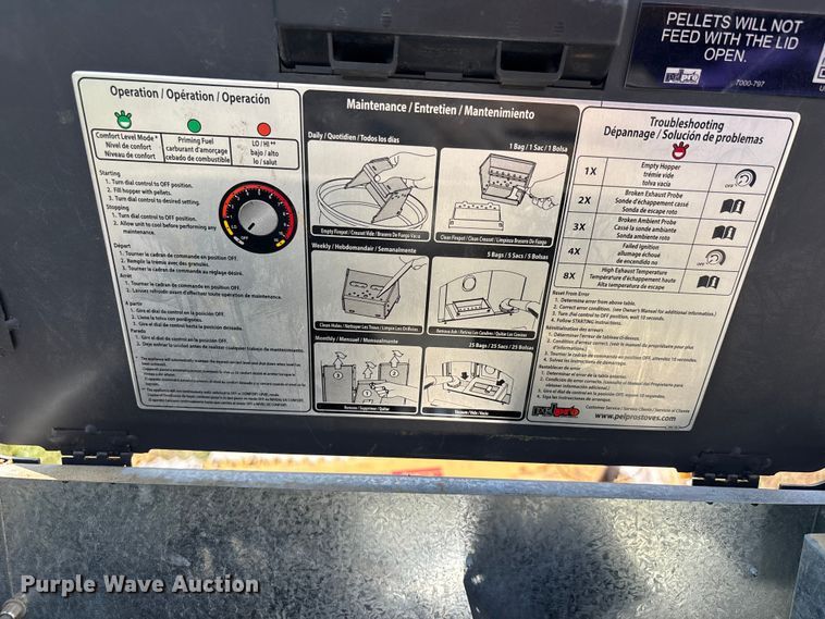 image for item EJ7664 Pellet furnace