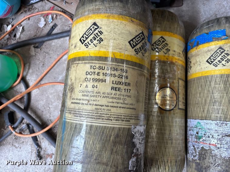 image for item EJ7670 MSA SCBA equipment