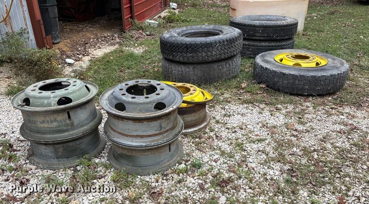 image for item EJ7673 Truck tires and wheels