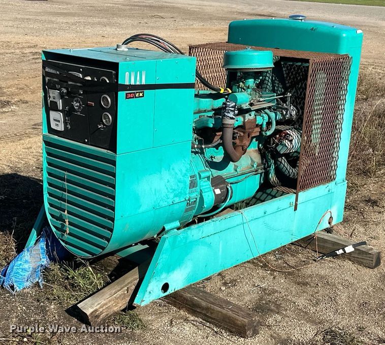 image for item EL0009 Onan 30EK-15R generator