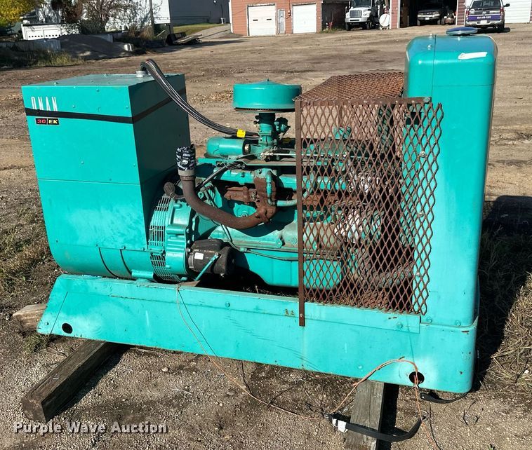 image for item EL0009 Onan 30EK-15R generator