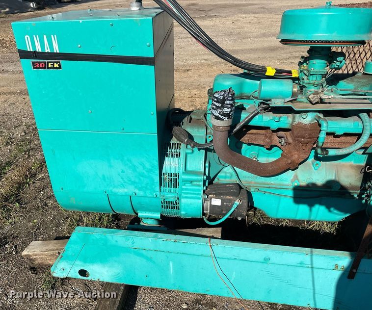 image for item EL0009 Onan 30EK-15R generator