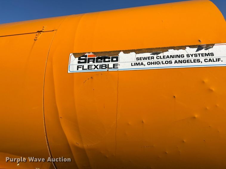 image for item EL0014 Sreco-Flexible HMRSR516TR sewer cleaning trailer