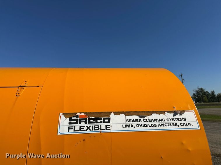 image for item EL0014 Sreco-Flexible HMRSR516TR sewer cleaning trailer