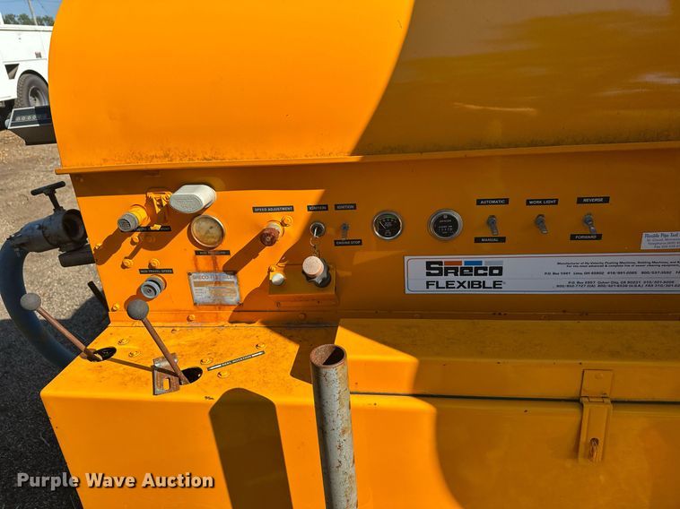 image for item EL0014 Sreco-Flexible HMRSR516TR sewer cleaning trailer