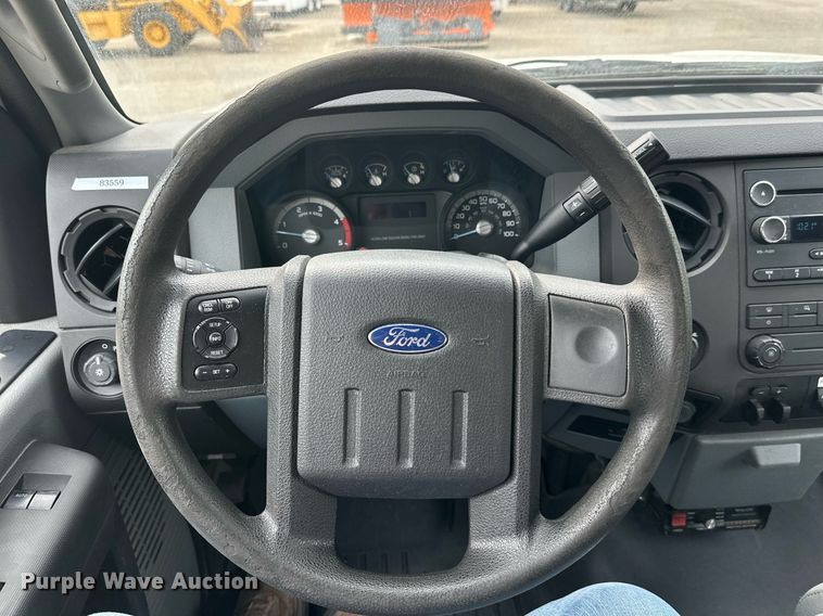 image for item EL0019 2014 Ford F350 utility bed pickup truck